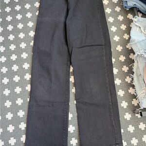 Just Black Women's Straight Leg Jeans - Black